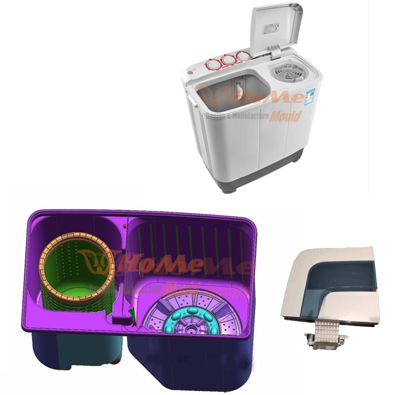 Plastic iniectio ad machinam abluendam